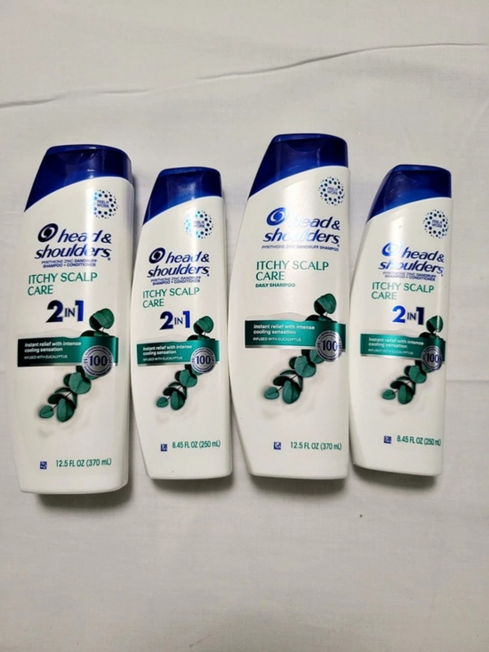 Head & Shoulders Itchy Scalp Care 2 in 1 Shampoo 4-Pack NWT